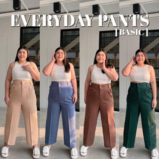 ภาพหน้าปกสินค้าEVERYDAY PANTS [BASIC] กางเกงเก็บพุงเอวสูง รุ่นประหยัด(GREEN PINE,Size: (L) เอว 32-40) ที่เกี่ยวข้อง