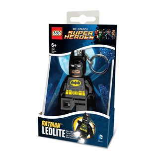 LEGO พวงกุญแจ ไฟฉาย เลโก้ มินิฟิกเกอร์ แบทแมน DC - Batman Black Key Light ของแท้