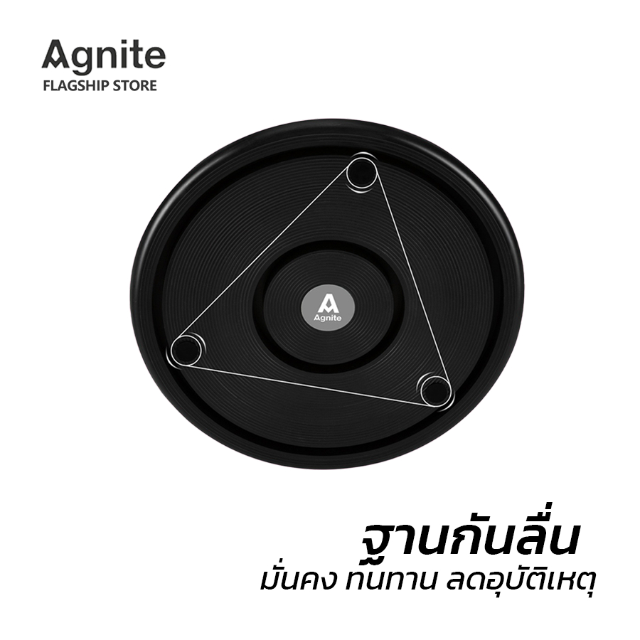 agnite-จานหมุนทวิส-จานหมุน-จานหมุนเอวเล็ก-ที่หมุนออกกำลังกาย-บริหารเอว-รับน้ำหนักได้100kg-wriggle-plate-with-rope