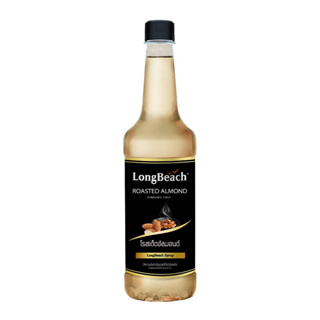 LongBeach Roasted Almond Syrup ลองบีชไซรัปอัลมอนด์คั่ว 740ml.