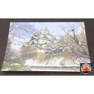 โปสการ์ด Nagoya Castle In The Snow ตัวอักษรญี่ปุ่น [ส่งตรงจากญี่ปุ่น]