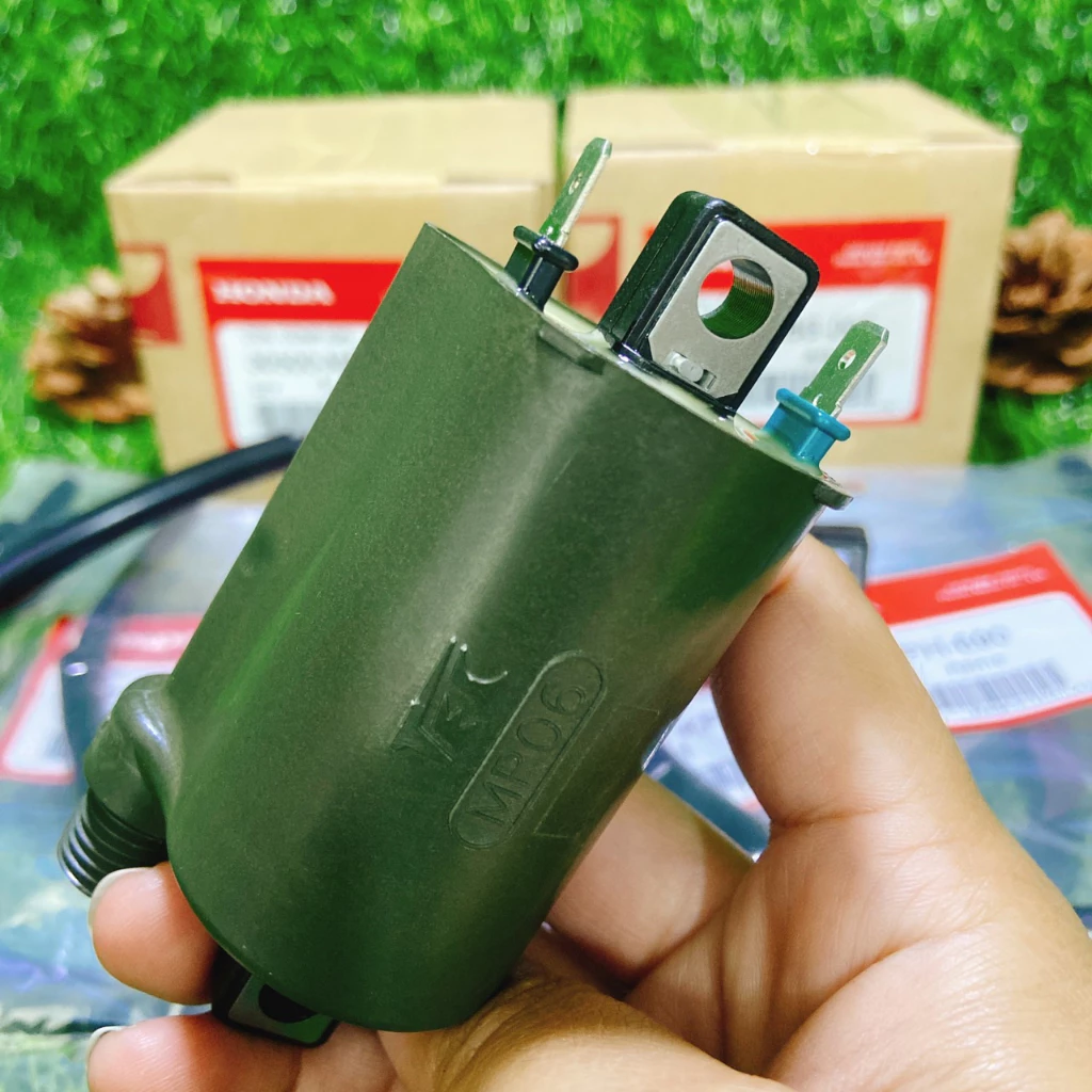 คอยล์รถถังพร้อมสายคอยล์ คอยไฟแท้สำหรับ Honda Wave รูปที่ 3