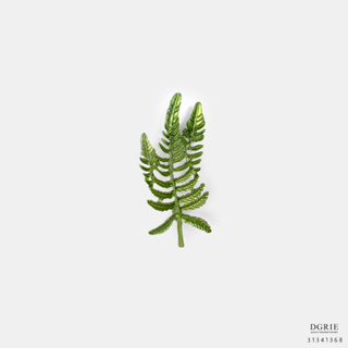 Belanger spleenwort Leaf Brooch-เข็มกลัดใบเฟิร์น