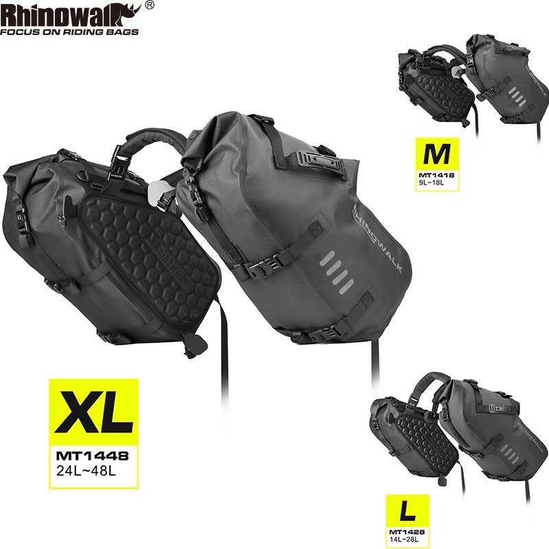 rhinowalk-ประเป๋าข้างมอเตอร์ไซค์-กระเป๋ามอเตอร์ไซค์กันน้ำ