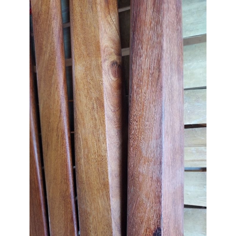 ภาพสินค้าคมแฝก ไม้คมแฝก กระบอง ไม้แดง ป้องกันตัว (ส่งคล่ะสีคล่ะลาย) จากร้าน bamboo4904 บน Shopee ภาพที่ 2