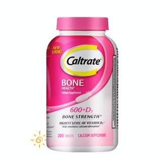 ภาพหน้าปกสินค้า200 Tablet Caltrate Bone Strength Health Calcium 600+ Vitamin D3 ความแข็งแรงของกระดูก แคลเซียมเพื่อสุขภาพ 600 + วิตามิน ที่เกี่ยวข้อง