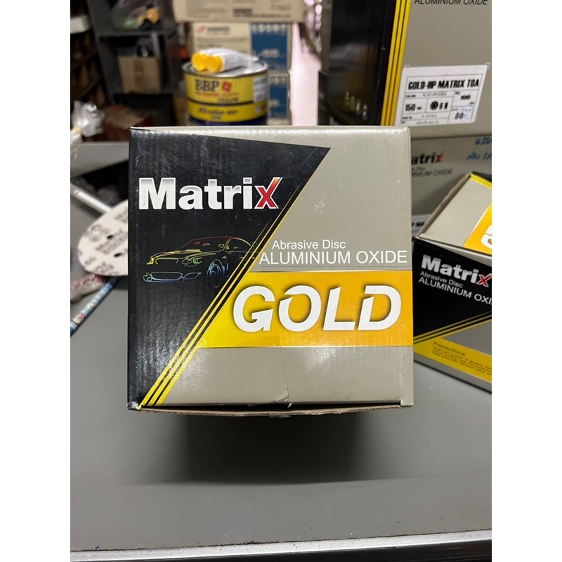 กระดาษทรายกลม matrix 6 นิ้ว แผ่นละ 7บาท TOA Matrix ALUMINIUM OXIDE ...