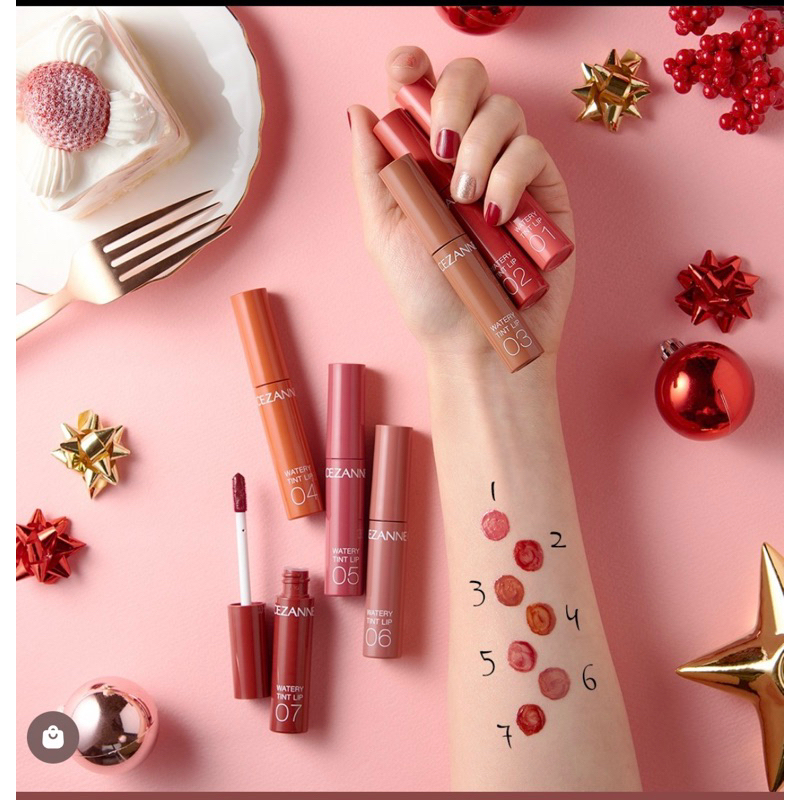 cezanne-watery-tint-lip-ของแท้100-พร้อมส่ง