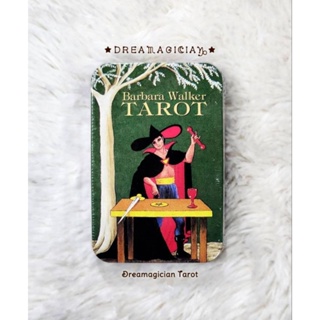 Barbara Walker Tarot in a tin box ไพ่ยิปซีแท้ลดราคา ไพ่ยิปซี ไพ่ทาโร่ต์ ไพ่ออราเคิล Tarot Oracle Card Deck