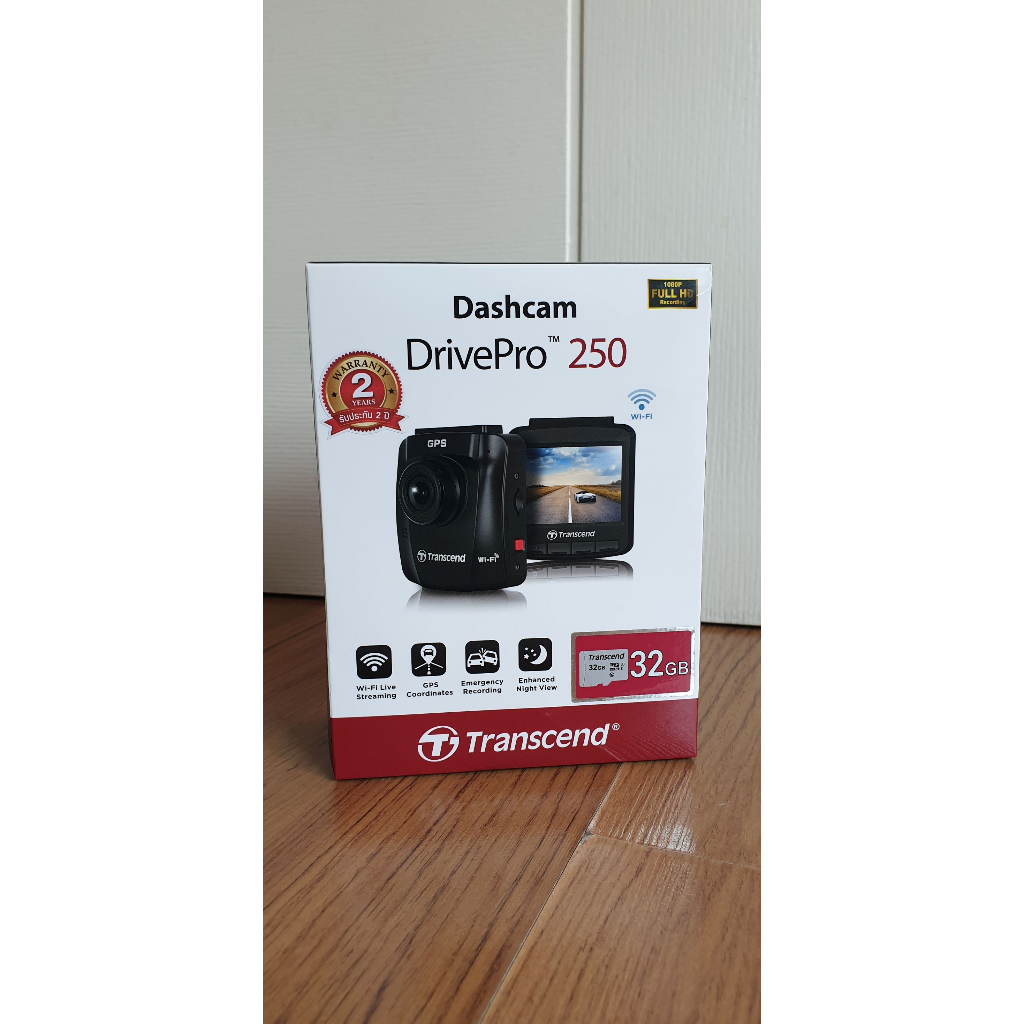 Transcend DrivePro 250 Dashcam **Used like new** | Shopee Thailand