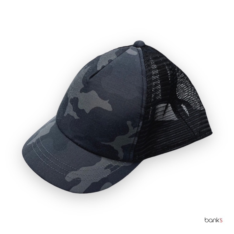 bank-s-camo-caps-หมวกแก๊ปลายทหาร-หมวกแก๊ปปีกสั้น