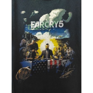 เสื้อยืด มือสอง ลายเกมส์ FARCRY อก 38 ยาว 27