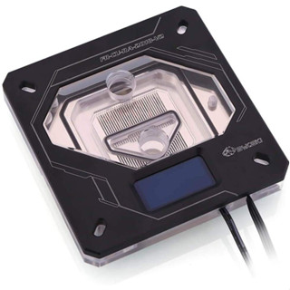 Bykski FR-CU-RA-V2 CPU Water Cooling Block w/Temp Digital Display - Black w/RBW (LGA 115x / LGA 20xx)