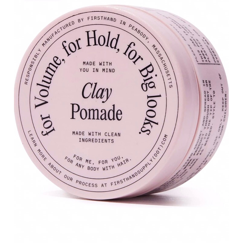 Firsthand - Clay Pomade (3oz / 88ml)ผลิตภัณฑ์เซ็ตผมมีส่วนผสมจากธรรมชาติ ...