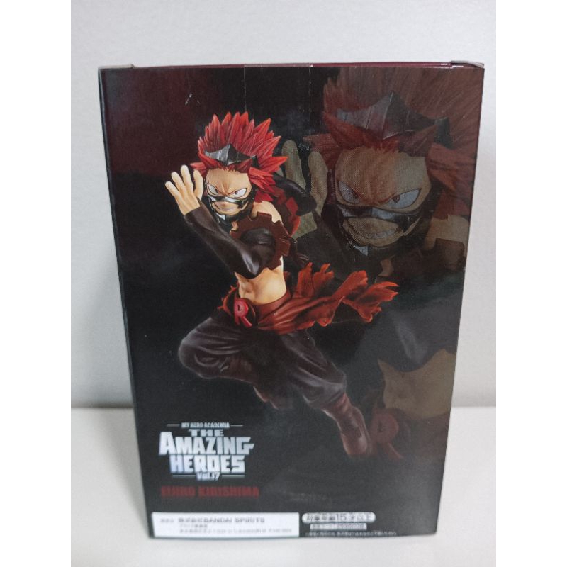 แท้-kirishima-amazing-heros-v-17-my-hero-academia-figure-ฟิกเกอร์-มายฮีโร่-อคาเดเมีย-คิริชิมะ-เออิจิโร่