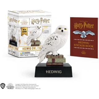 [ของแท้]​ Harry Potter: Hedwig Owl Figurine แฮร์รี่ พอตเตอร์ ของเล่น ของสะสม golden snitch hogwarts castle english book