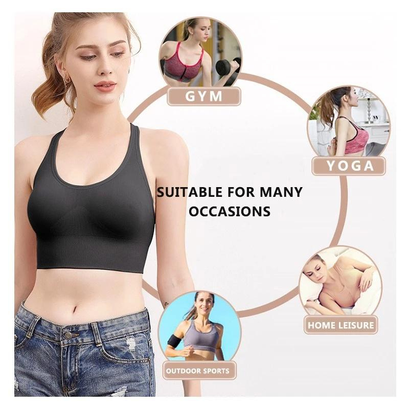 สปอร์ตบรา-sport-bra-บราออกกำลังกาย-ผ้าคอตตอน-ใส่ออกกำลังกาย-ไซส์ใหญ่-m-xl-มีตะขอหลัง