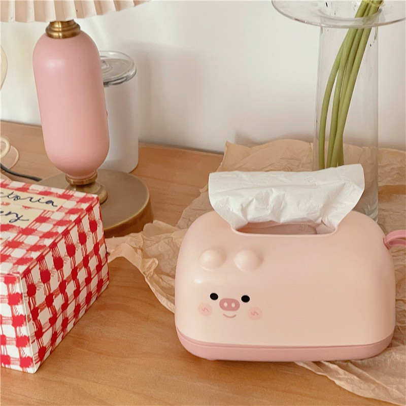 กล่องทิชชู่-pink-pig-หมูชมพู-ที่ใส่ทิชชู่-tissue-box-แต่งห้อง-กล่องทิชชู่น่ารัก-กล่องใส่ทิชชู่-พร็อบแต่งห้อง