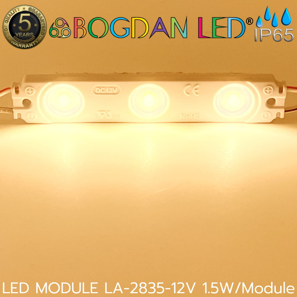 led-module-la-2835-dc-12v-1-5w-module-30w-panel-แอลอีดีโมดูลกันน้ำ-ip65-ราคาต่อ-1-ชิ้นหรือ-1-module