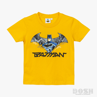 DOSH BOYS T-SHIRTS JUSTICE LEAGUE -BATMANเสื้อยืดคอกลมเด็กชาย DBBT5190-YE