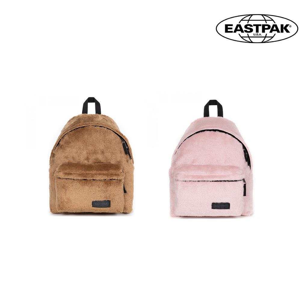 eastpak-padded-pakr-fuzzy-backpack-ek0006204axx-กระเป๋าเป้-ขนมิ้ง-30-years-warranty