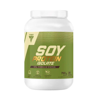 TREC SOY PROTEIN ISOLATE CHOCOLATE 750 g. ซอยโปรตีน โปรตีน ถั่วเหลือง โปรตีนพืช วีแกน