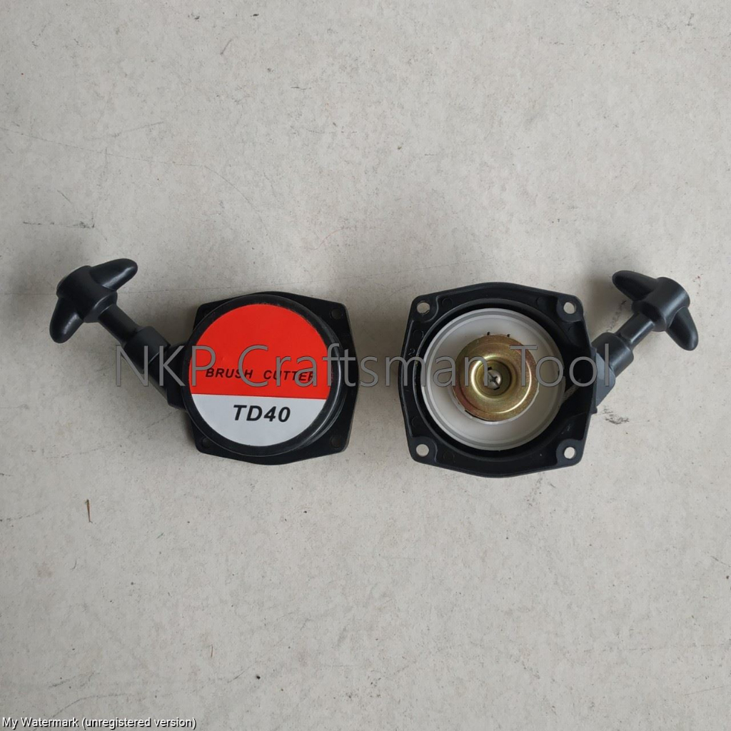 ชุดลานสตาร์ท ลานสตาร์ทใหญ่ เครื่องตัดหญ้า ก้านแข็ง HSC รุ่น TD40 TD-40 ...