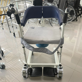 เก้าอี้รถเข็นเคลื่อนย้ายผู้ป่วย อุปกรณ์เคลื่อนย้ายผู้ป่วย พร้อมส่ง