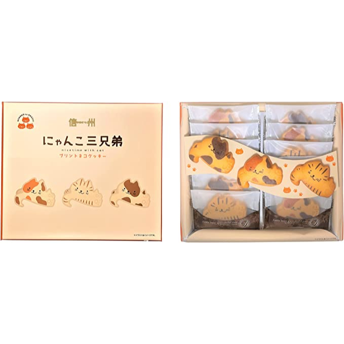 shinshu-nyanko-sankyodai-12-ชิ้น-คุกกี้แมว-ของฝากจากญี่ปุ่น