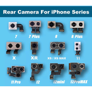 แพรกล้องหลัง 7 7Plus 8 8Plus X XS XR XSMAX 11 ถ่ายรูปชัดๆ มีรับประกัน