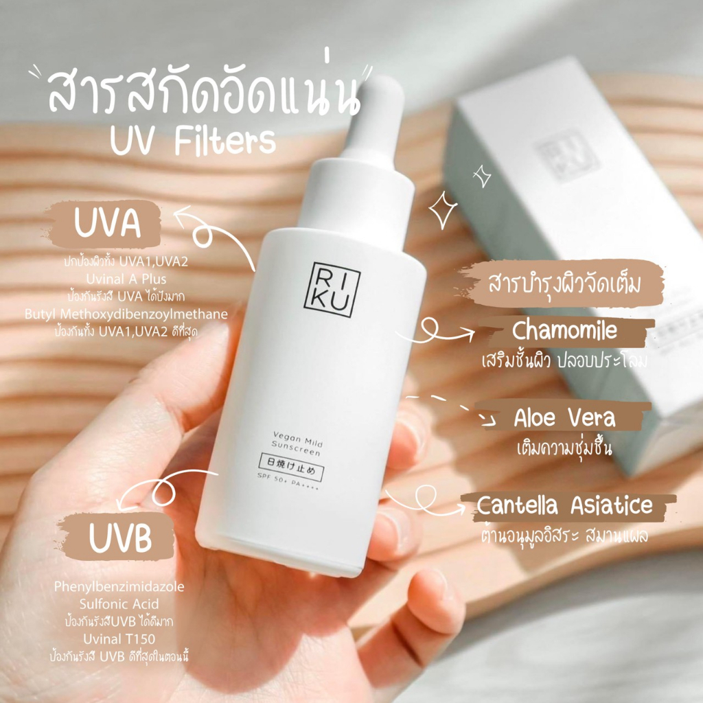 กันแดดวีแกน-ส่งฟรี-กันแดดเกาหลี-spf-pa-กันแดดน้ำนม-กันแสงสีฟ้า-ไม่มีรองพื้นผสม-บางเบา-ไม่อุดตัดผิว-ครีมกันแดดหน้า