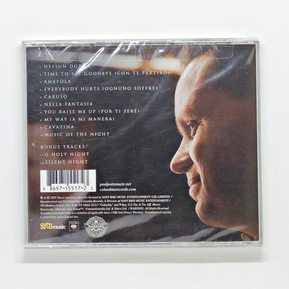 cd-เพลง-paul-potts-one-chance-cd-album-เป็นอัลบั้มแรกจาก-paul-potts
