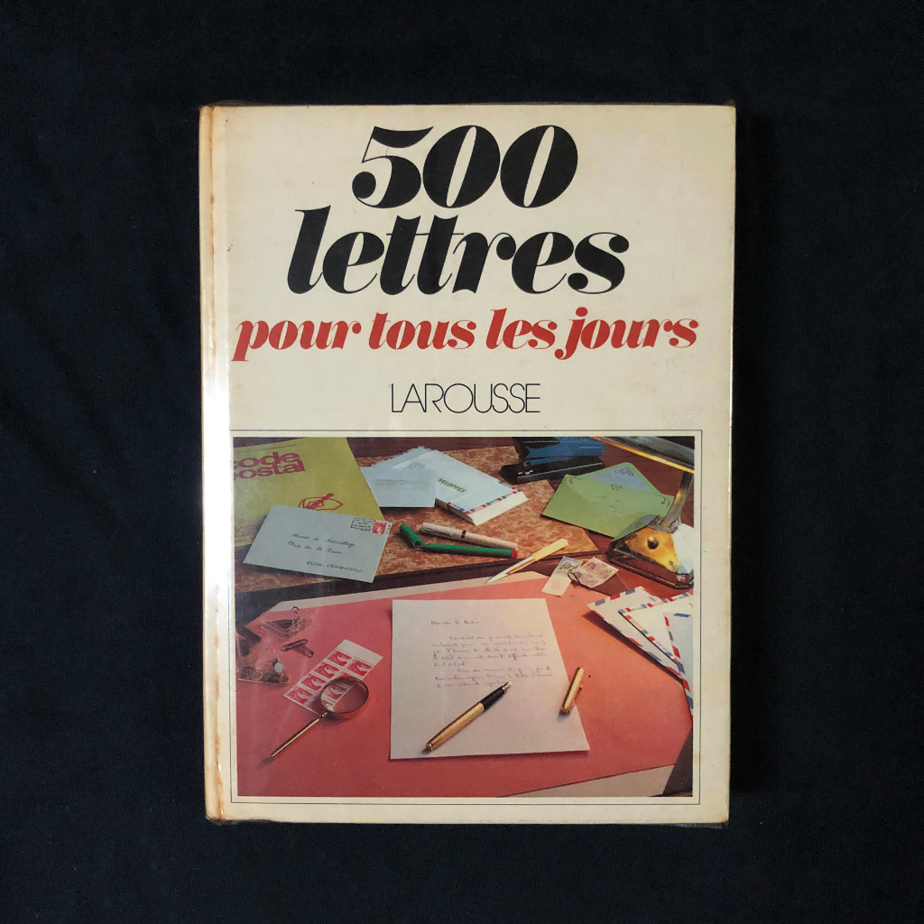 500-lettres-pour-tous-les-jours-larousse-มือสอง