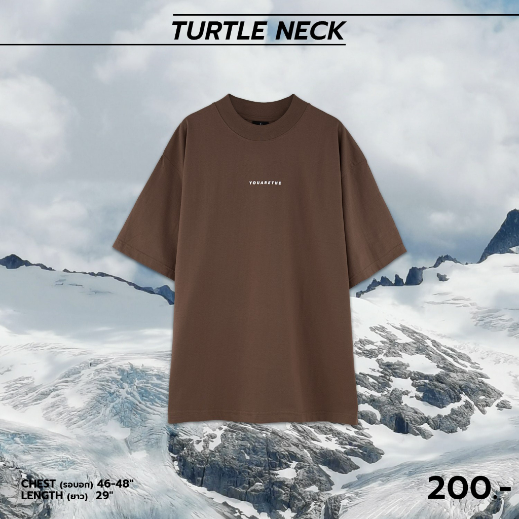 ภาพสินค้าUrthe - เสื้อยืด รุ่น TURTLE NECK จากร้าน urthe.official บน Shopee ภาพที่ 7