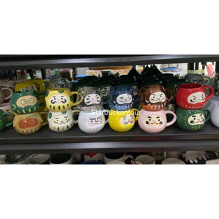 starbucks japan daruma mug แก้วดารุมะ