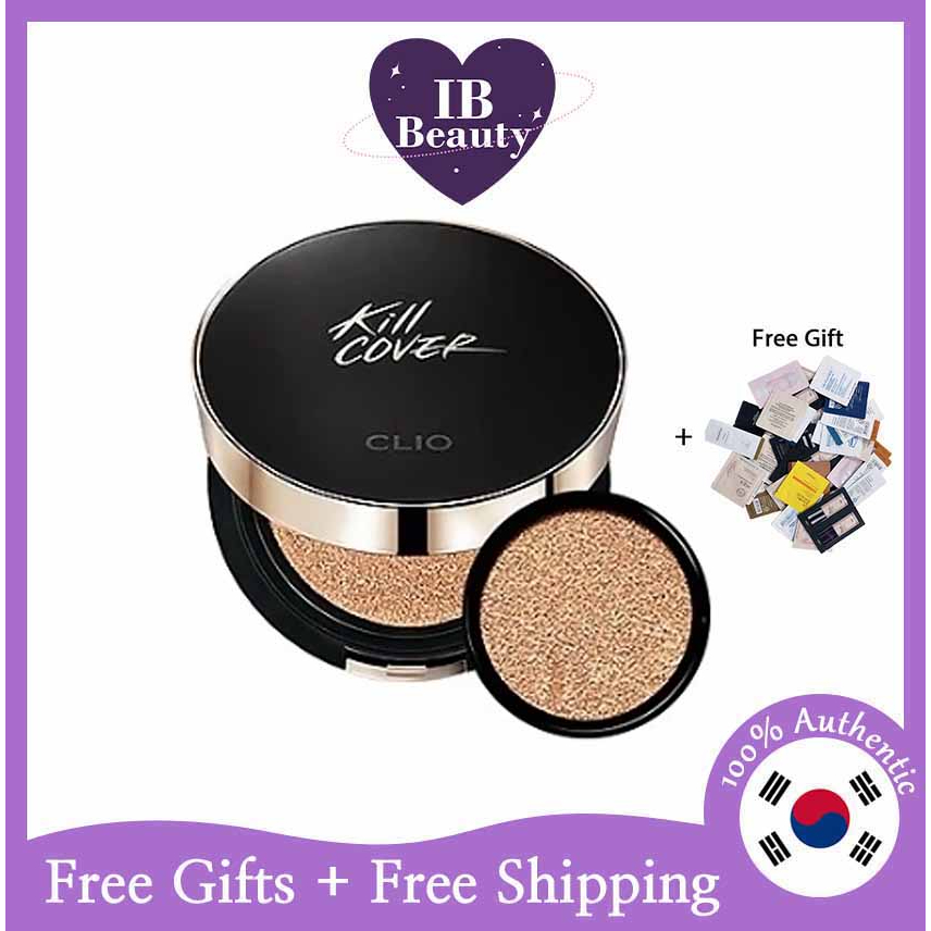 [CLIO] Kill Cover Fixer Cushion Set SPF50+ PA+++ (+Refill) | Shopee ...