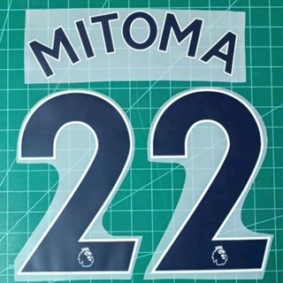 เบอร์รีดติดเสื้อ MITOMA สีกรมท่า