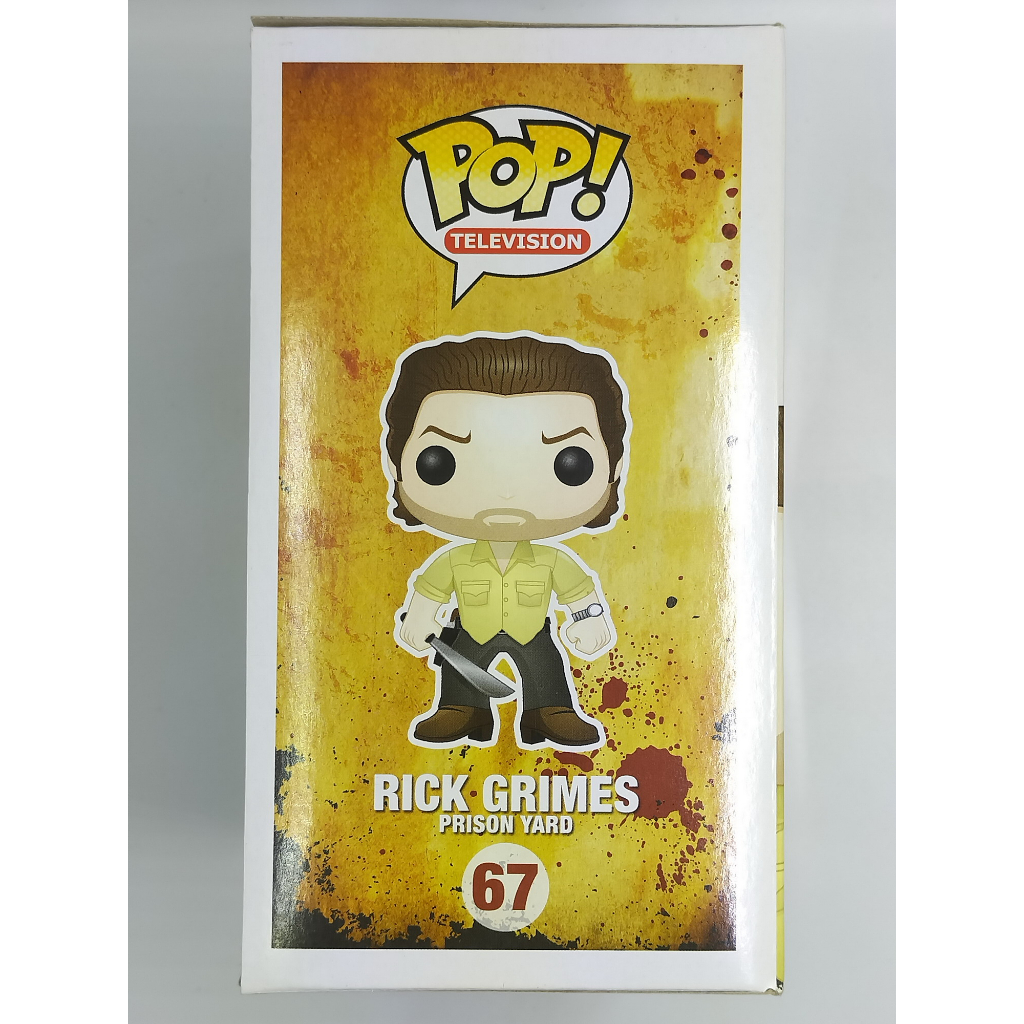 funko-pop-walking-dead-rick-grimes-prison-yard-67-กล่องมีตำหนิ-แบบที่-2