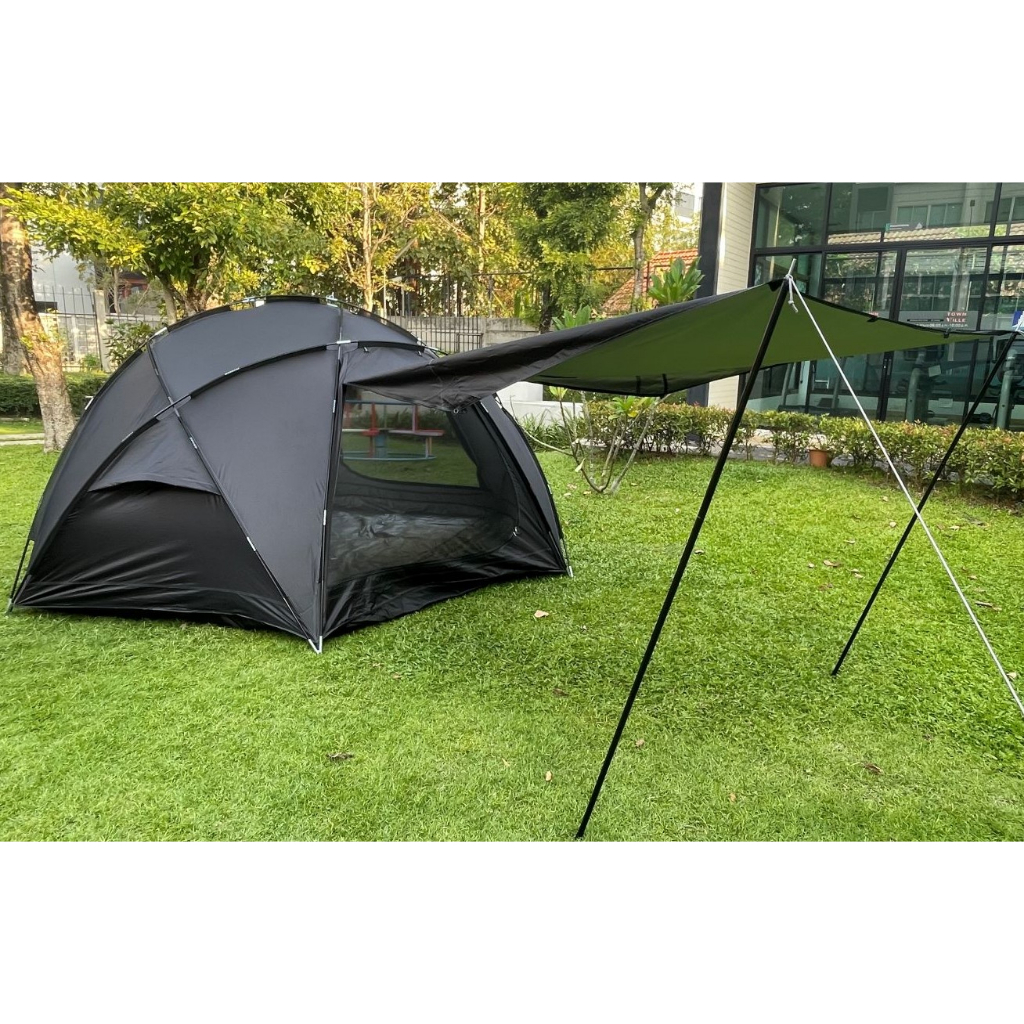 Black Dome Tent Shopee Thailand