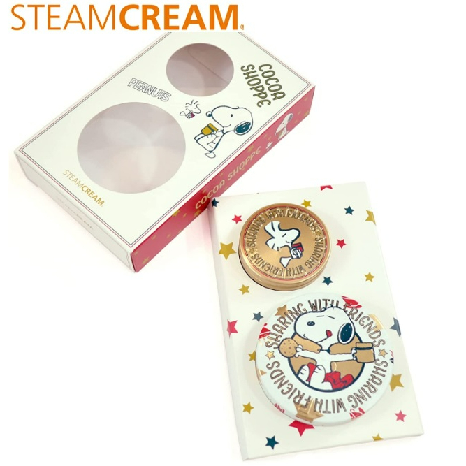 steamcream-snoopy-set-2-ชิ้น-ครีมบำรุงผิว-สุดฮิตในญี่ปุ่น-ใช้ได้ทั้งใบหน้า-มือ-ผิวกาย-ลายน่ารัก-limited