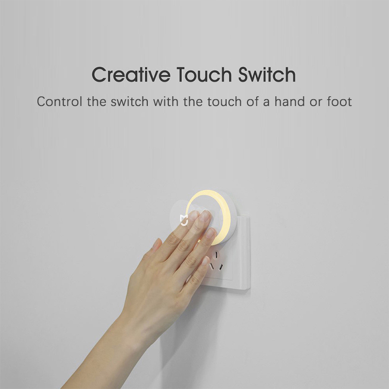 Xiaomi Mijia Plug-in Version ไฟกลางคืน - MJYD04YL ซ็อกเก็ตสวิตช์สัมผัส ...