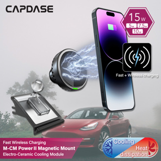 Capdase M-Cm Power Ii ฐานชาร์จแม่เหล็กไร้สาย T01 สําหรับ Tesla Model 3/Y