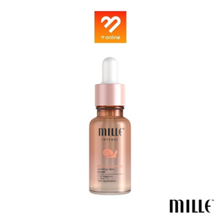 MILLE SNAIL COLLAGEN SENSITIVE SKIN SERUM 15 ML. มิลเล่ เซรั่มคอลลาเจน เพิ่มความชุ่มชื้น เติมน้ำให้กับผิว