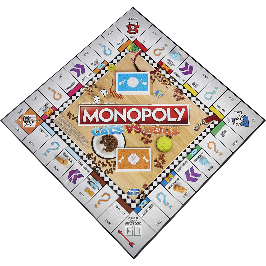 monopoly-cats-vs-dogs-hasbro-games-รุ่น-e5793