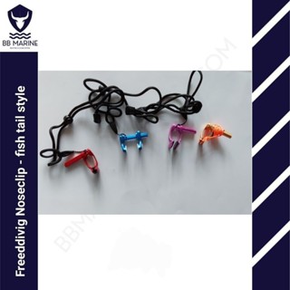 BB Marine Dive Freedivig Noseclip -Fih tail style