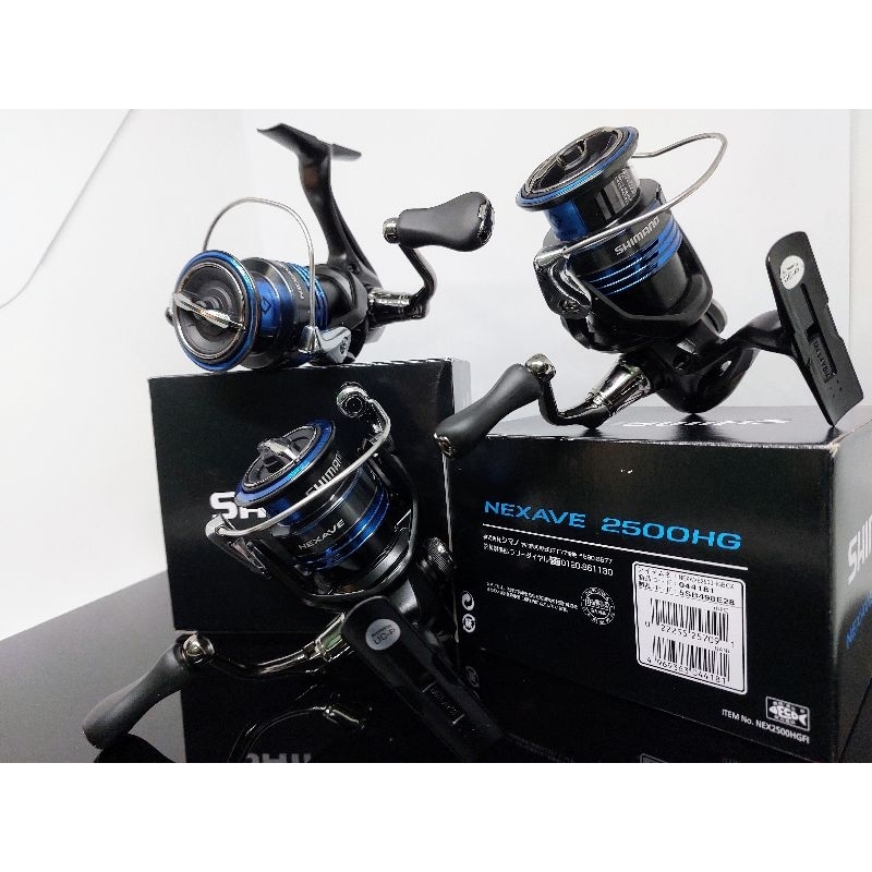 รอกสปินนิ่ง-shimano-nexave-2021-พร้อมใบรับประกันสินค้า