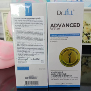 Dr.JiLL Advanced Serum 30 ml. ดร.จิลสูตรใหม่รุ่น Limited Editionมีฉลากไทยหมดอายุ2025