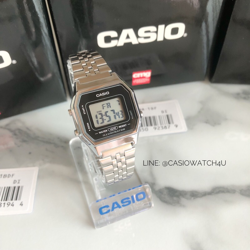 นาฬิกาข้อมือ-casio-ของแท้-cmg-คาสิโอ-รุ่น-la680wa-1-la680wa-1b-la680wa-7-ประกันศูนย์เซ็นทรัล-cmg-1-ปีเต็ม