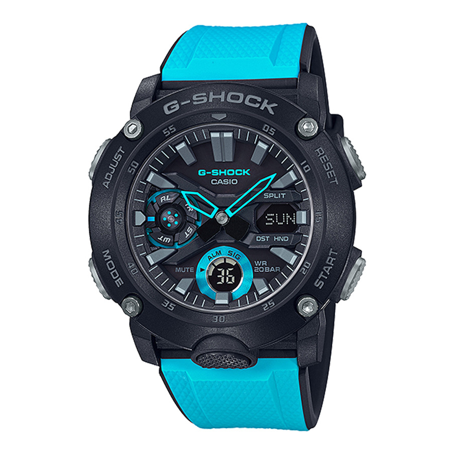 ผ่อนเดือนละ349-casio-g-shock-ga-2000-1a2-ของแท้-100-พร้อมส่ง-ประกัน-1-ปี