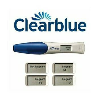 พร้อมส่ง-ชุดตรวจครรภ์แบบบอกอายุครรภ์-clearblue-ดิจิตอล-แบ่งขาย